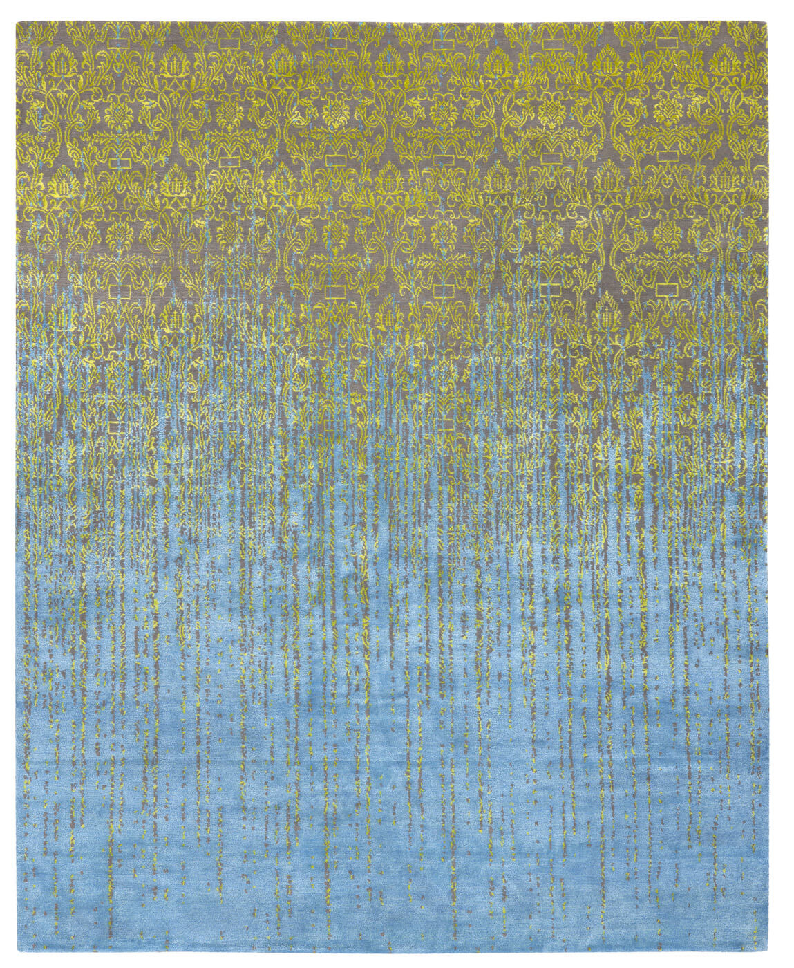 Tapete Roma Vendetta Amarelo Azul | Tamanho: 300 × 400 cm