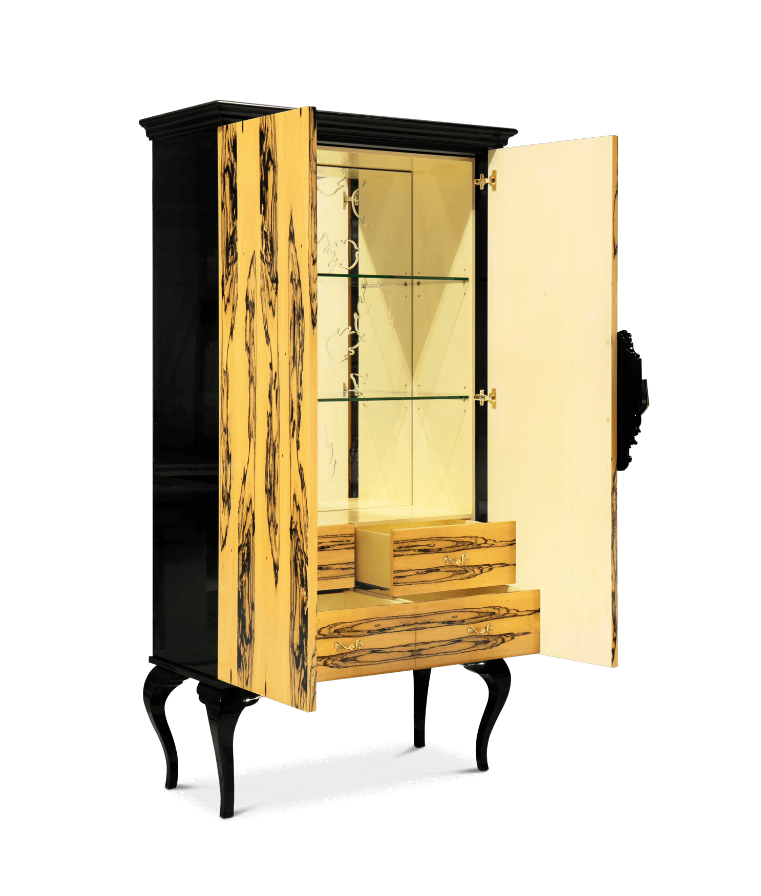 Armário Louvre ébano real