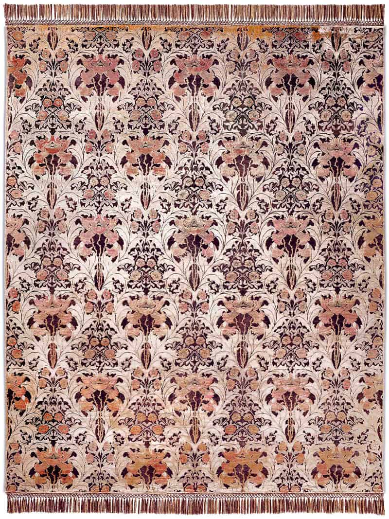 Tapete Wilhelmine Tecido à Mão | Tamanho: 274 × 365 cm