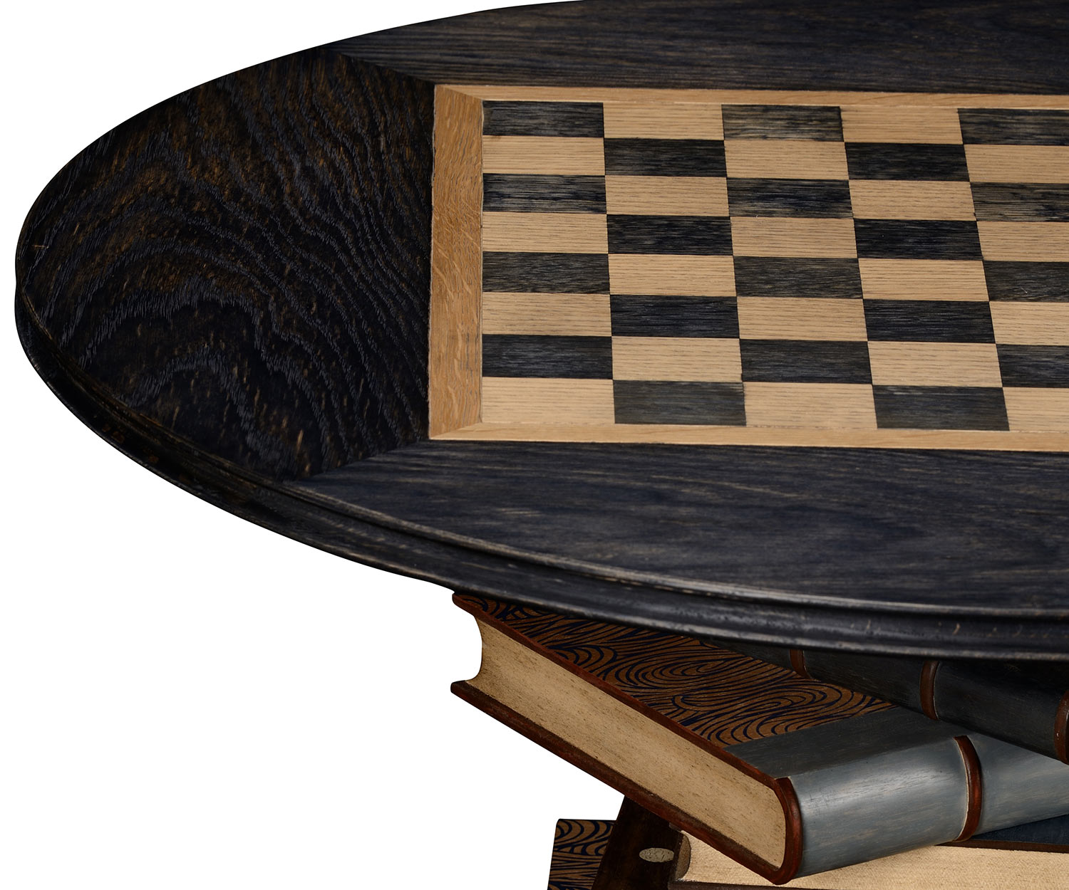 Mesa de Jogos Tenbury Navy Oak