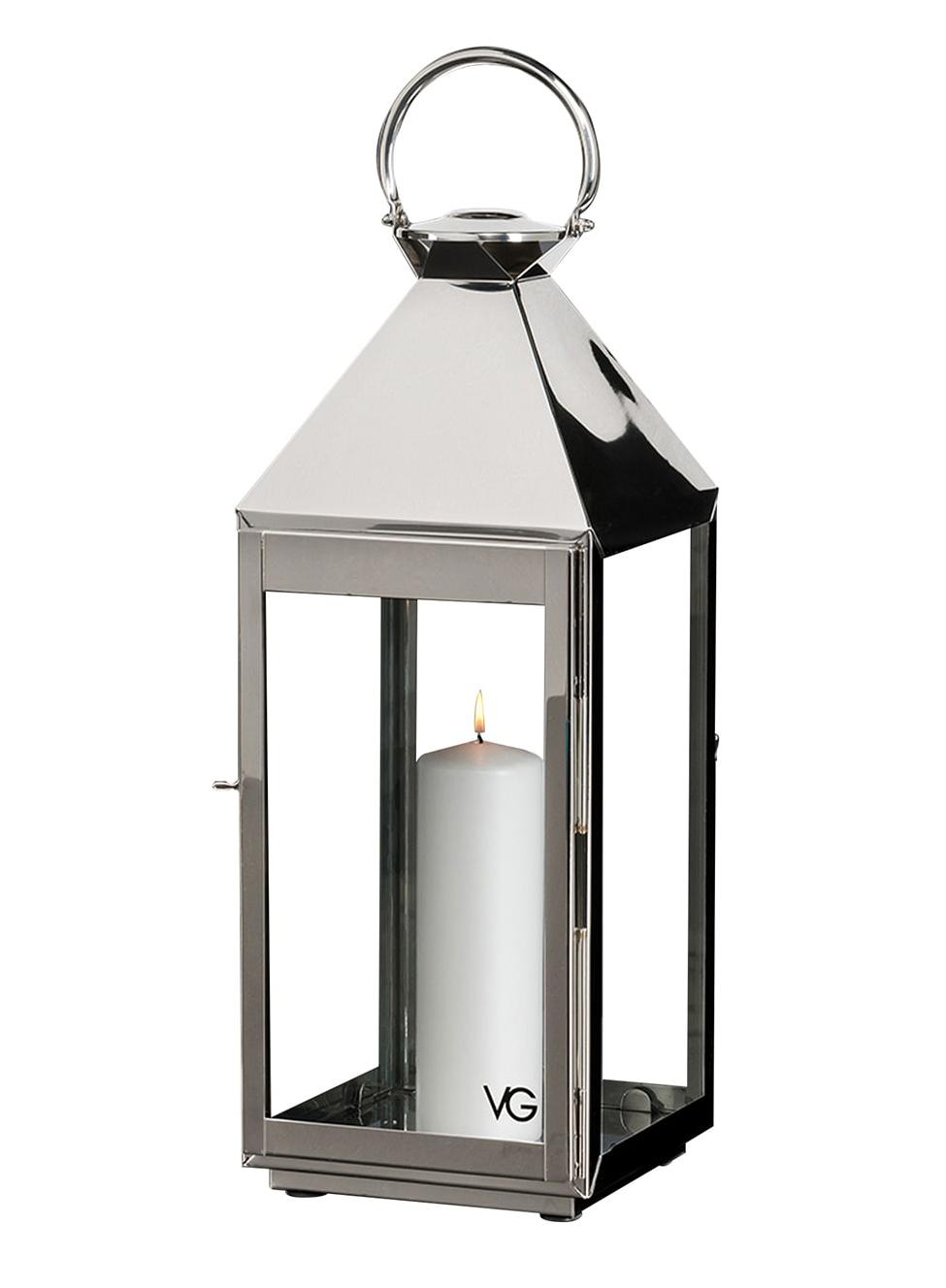 Lanterna de Exterior em Aço Inoxidável