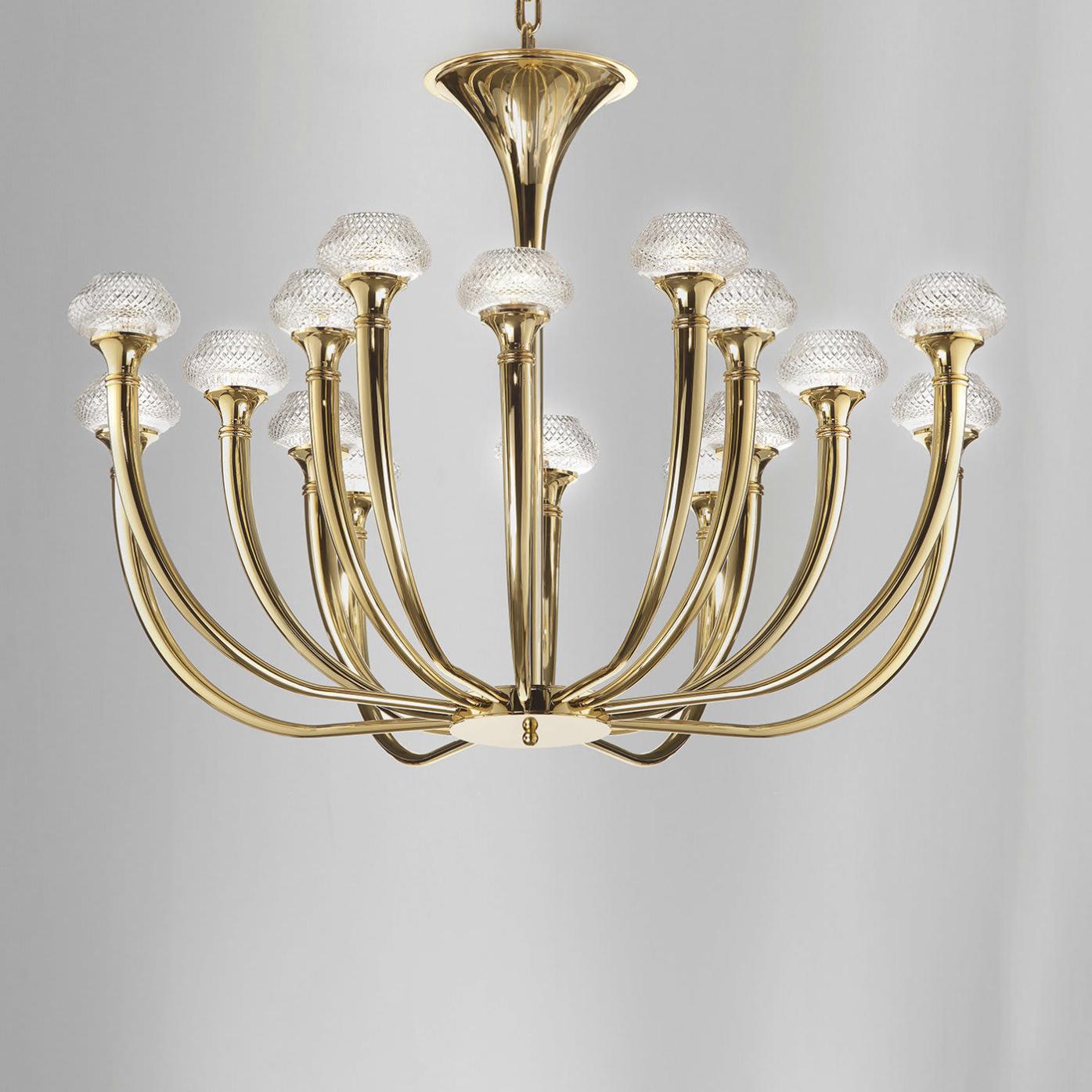 Lustre em Ouro Polido