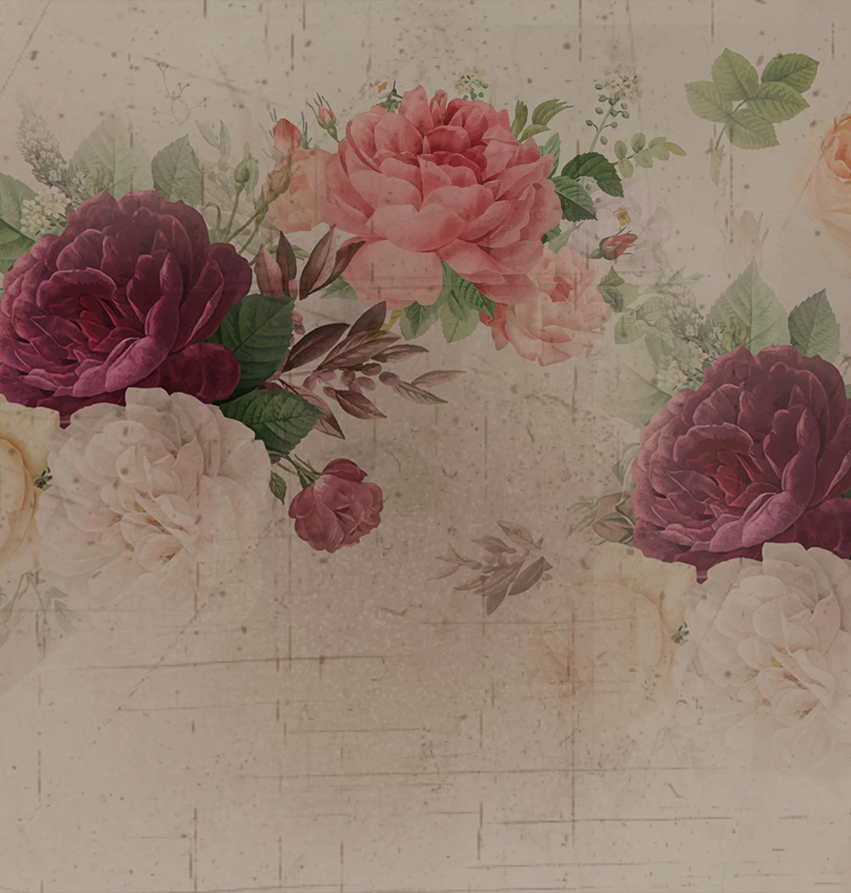Papel de Parede Flower Bomb