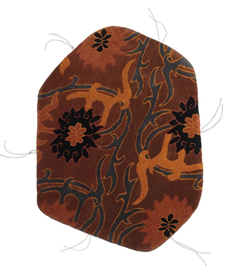 Tapete Geo Art Nepal Designer Tecido à Mão