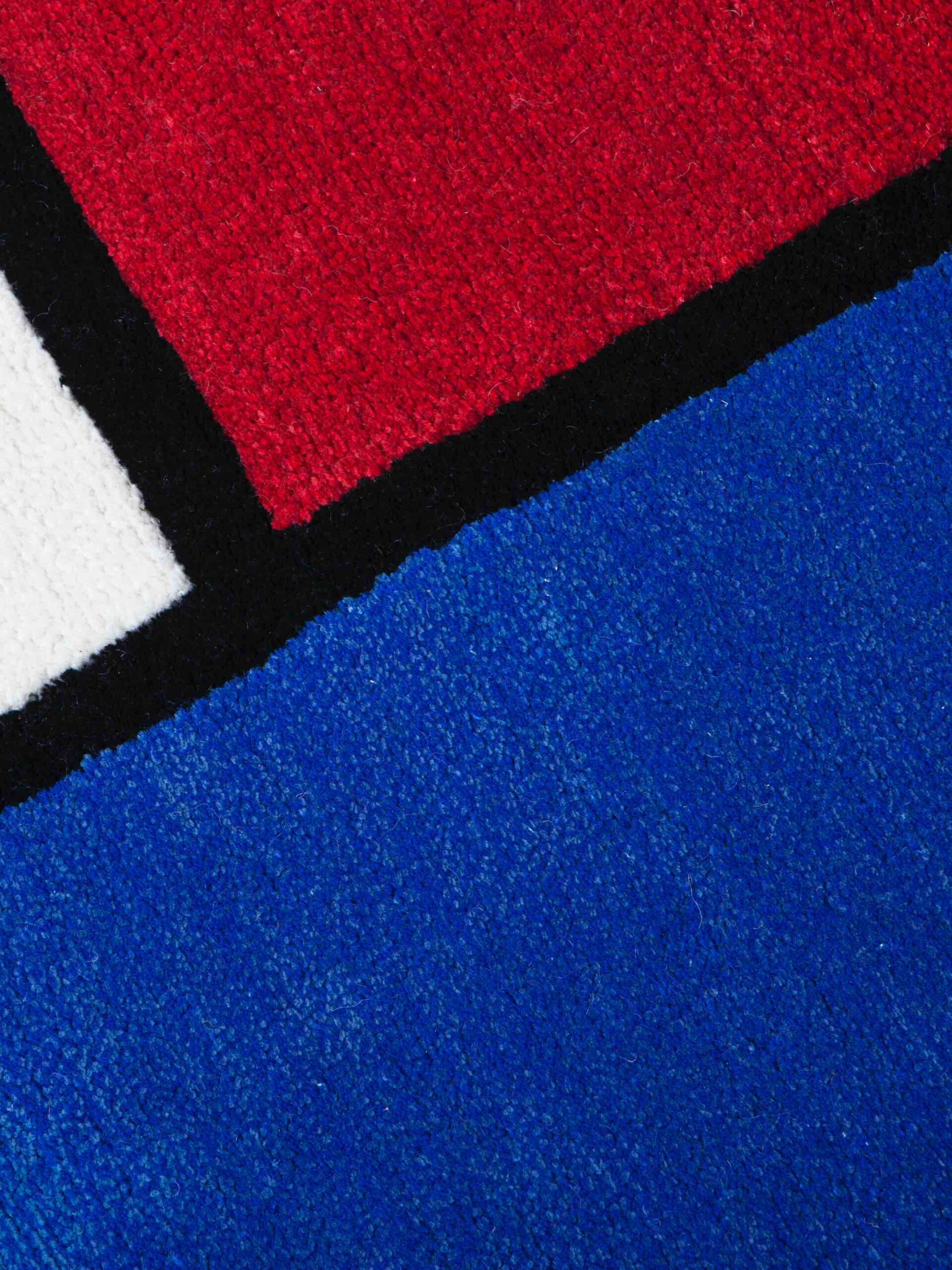 Tapete Mondrian Runner Tecido à Mão