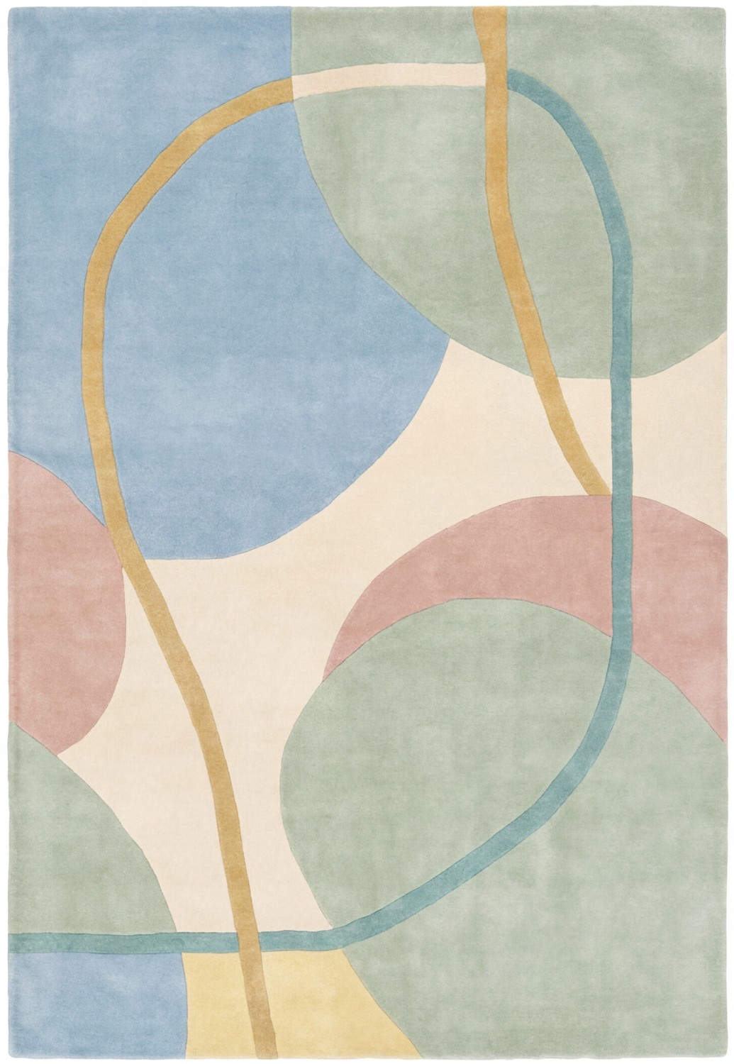 Tapete Soft Circles Pastel