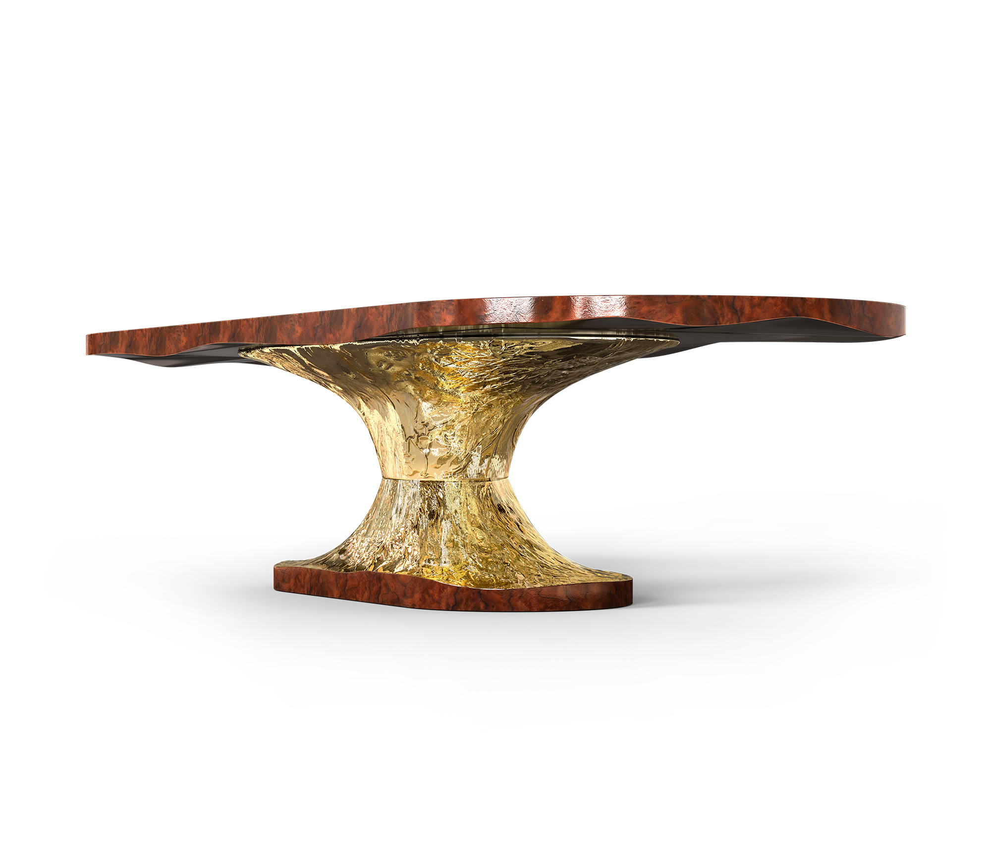 Mesa de Jantar Oval Luxe Evolution