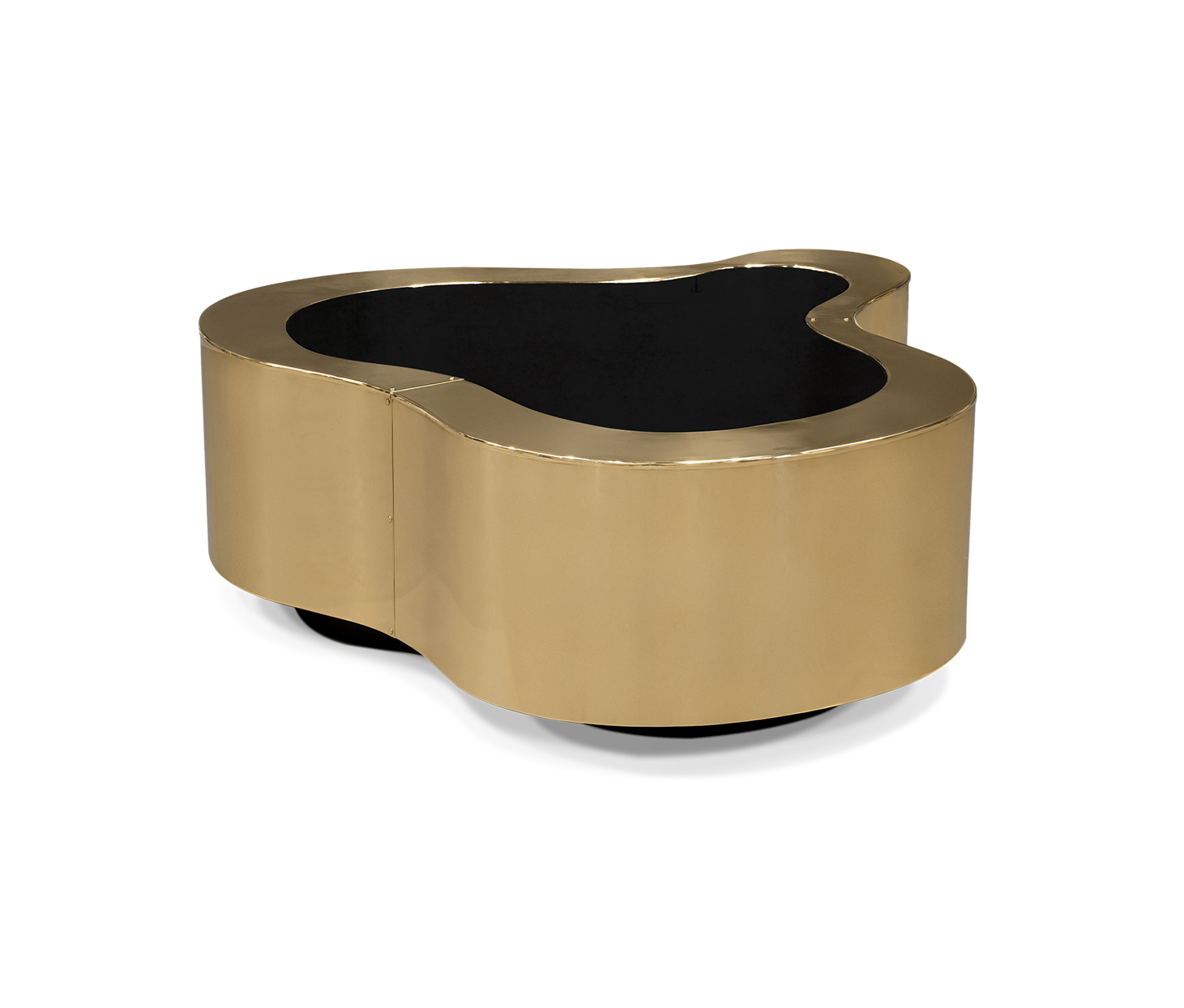 Conjunto de Mesas de Centro Crest Pátina Polida