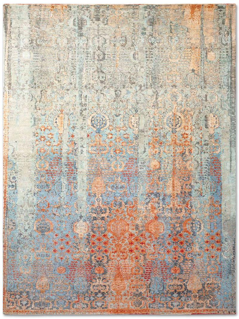 Tapete Woods Anodado à Mão | Tamanho: 170 × 240 cm