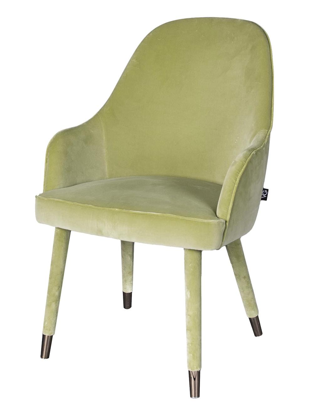 Cadeira Paulette Verde com Braços