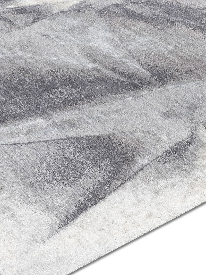 Tapete Prateado Feito à Mão