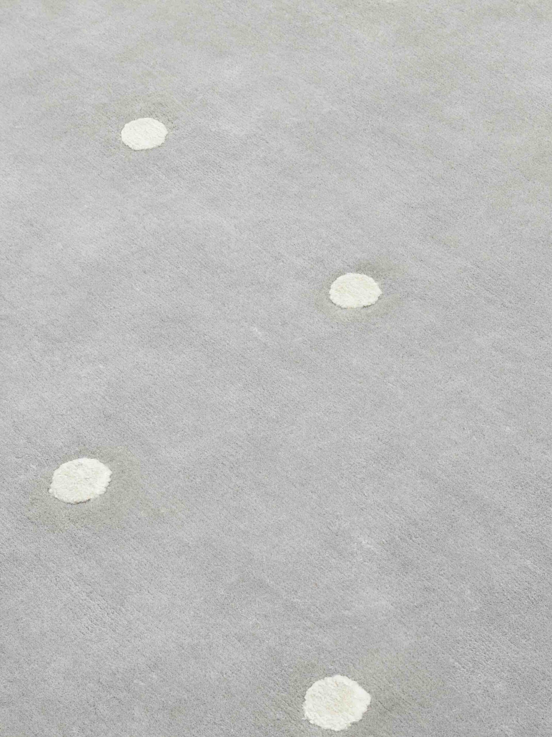 Tapete Punti Cinzento Tecido à Mão