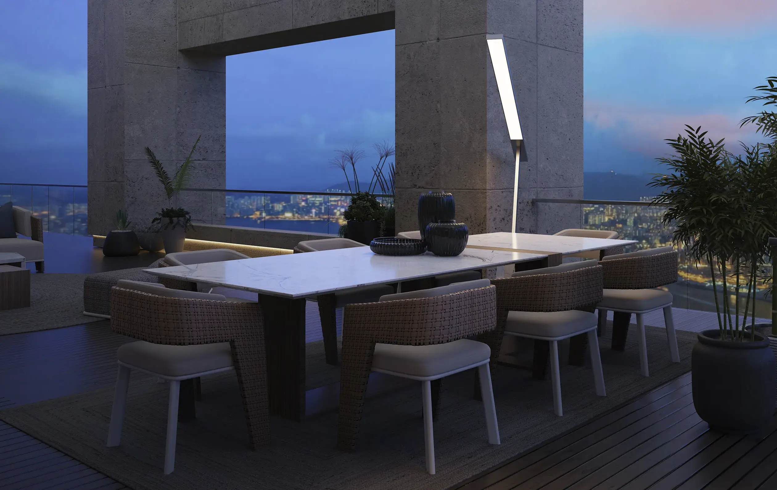 Mesa de jantar de exterior Whirlwind - 7