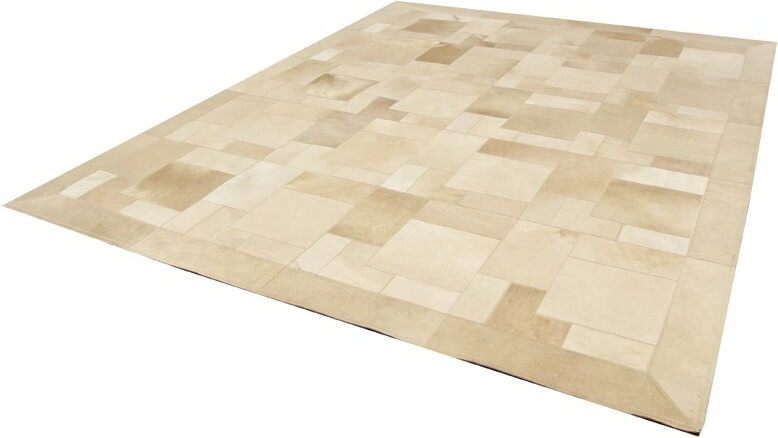 Tapete Pele de Vaca Puzzle col.4 | Tamanho: 220 × 300 cm
