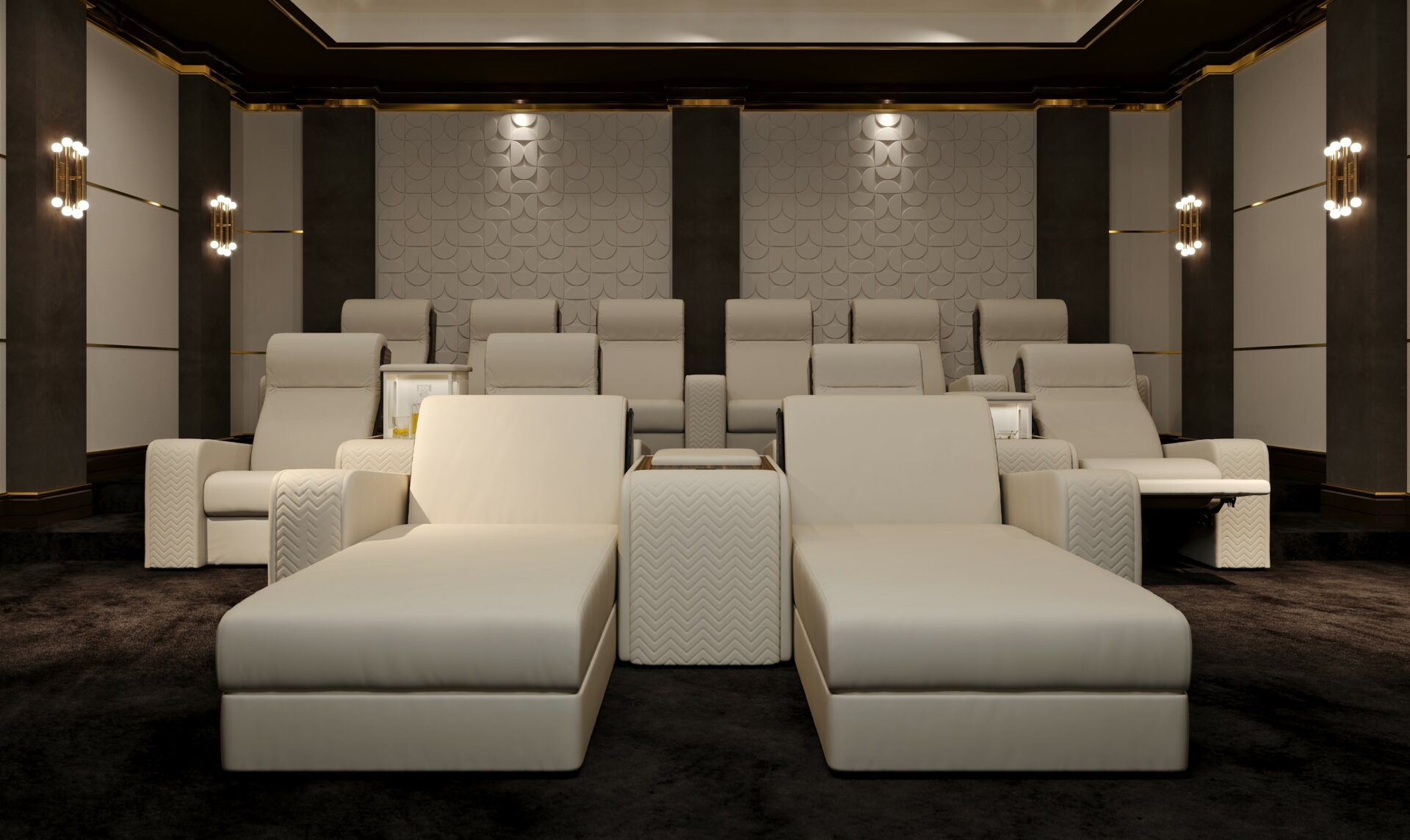 Poltrona Lounge para Cinema em Casa Onassis
