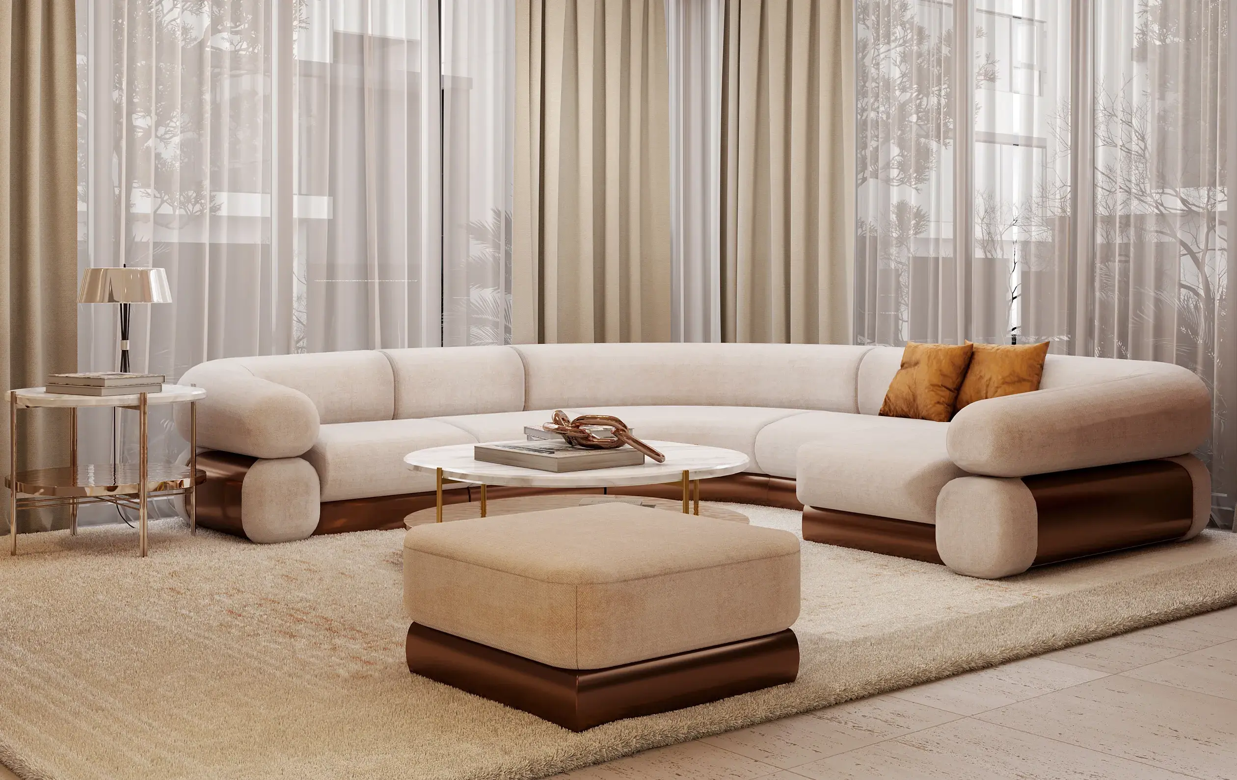 Sofá Seccional Gatsby