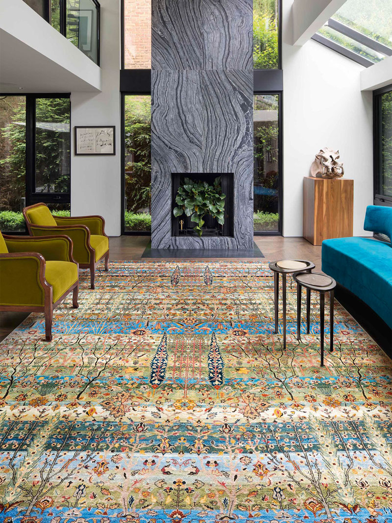 Tapete Pine Garden Luxury | Tamanho: 365 × 457 cm