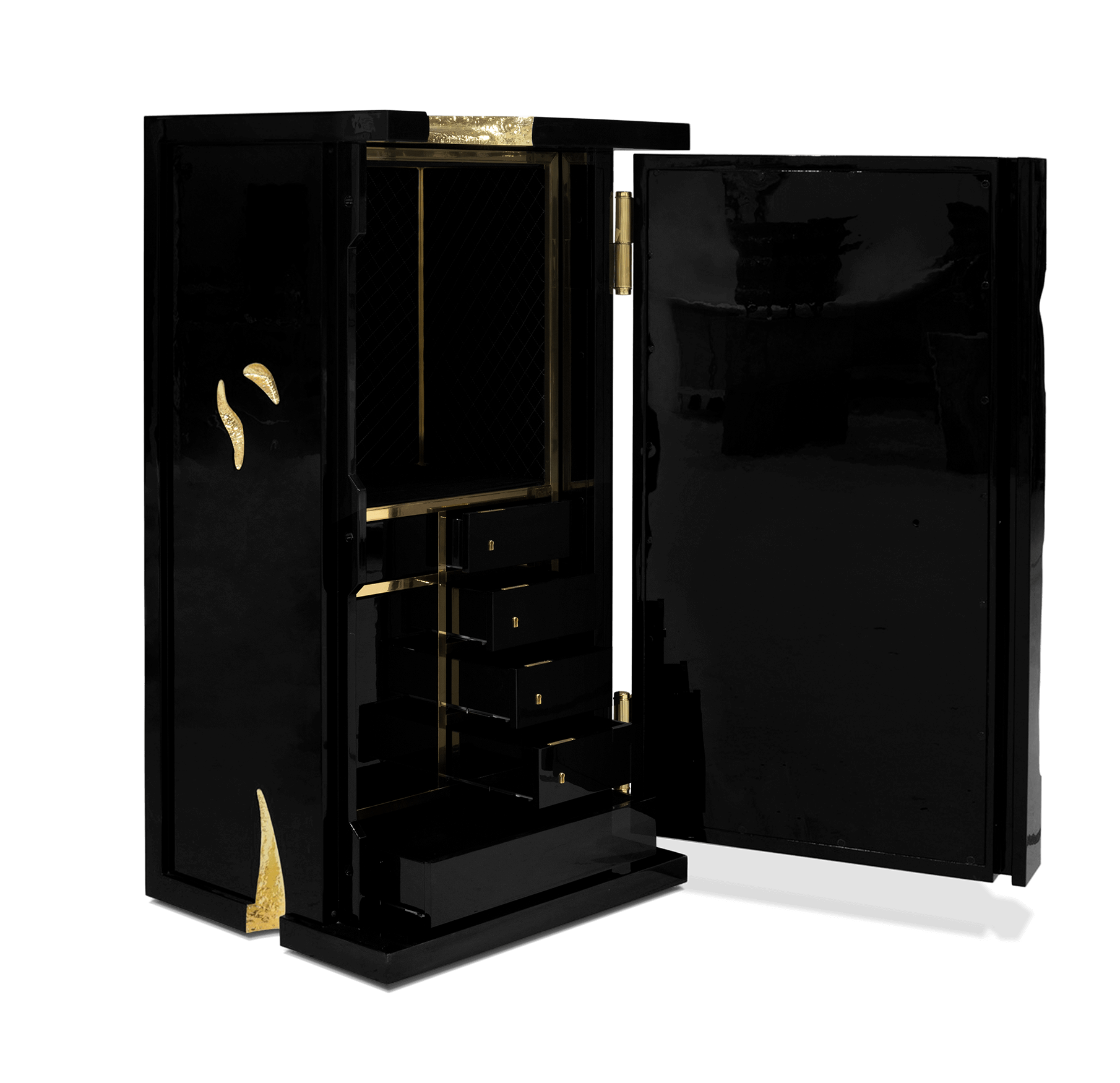 Cofre Elite Preto e Dourado Tycoon