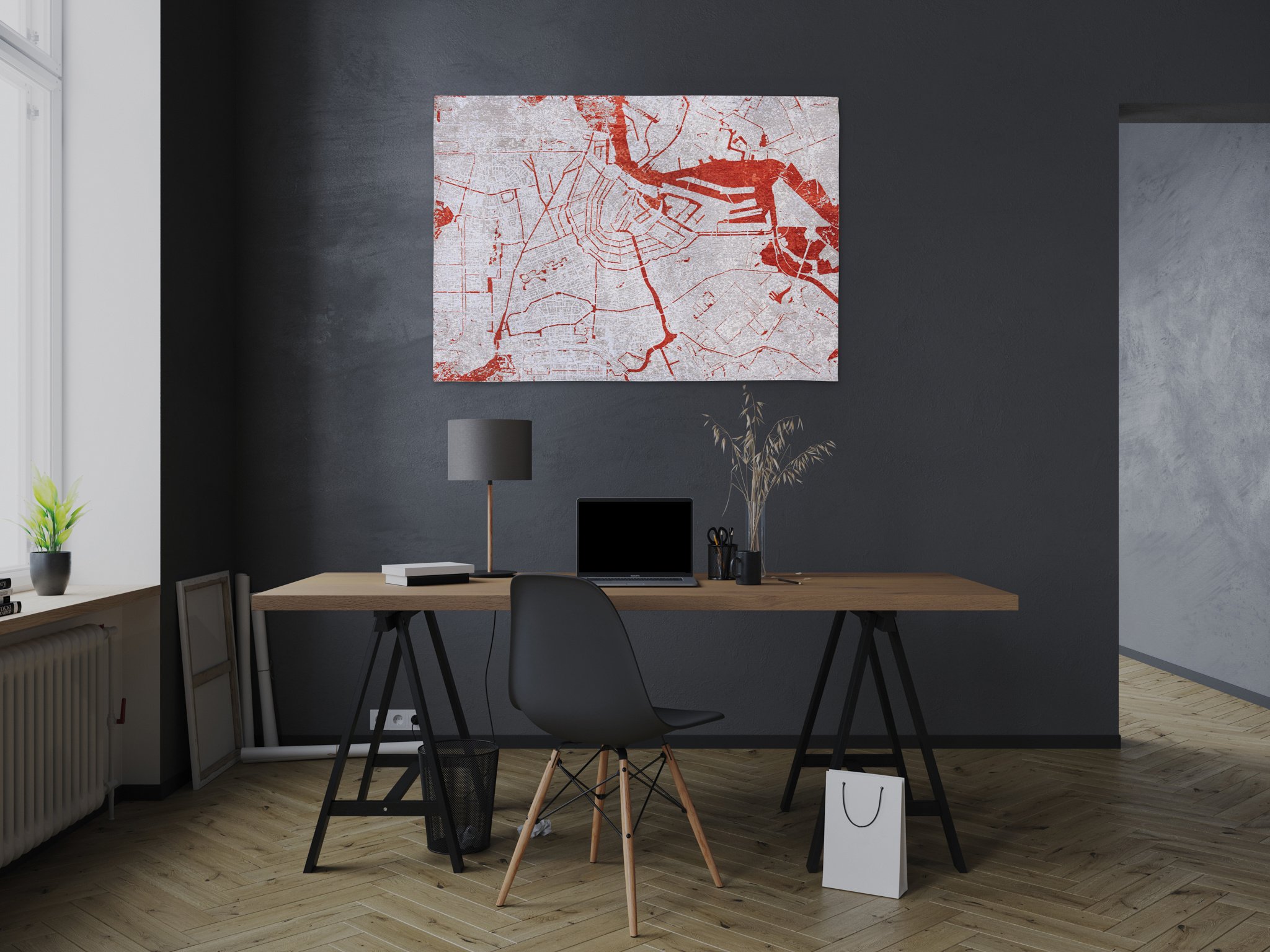 Tapete Orange Cut 9323 | Tamanho: 140 × 200 cm