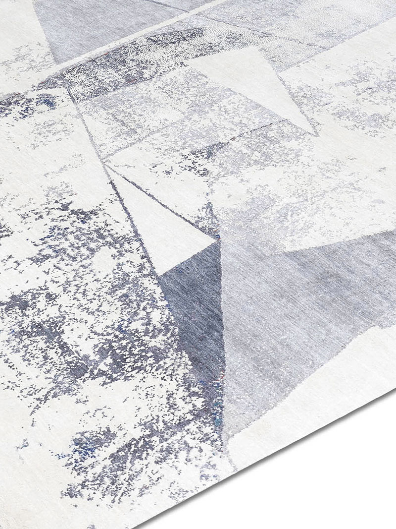 Tapete Original Cinzento Tecido à Mão