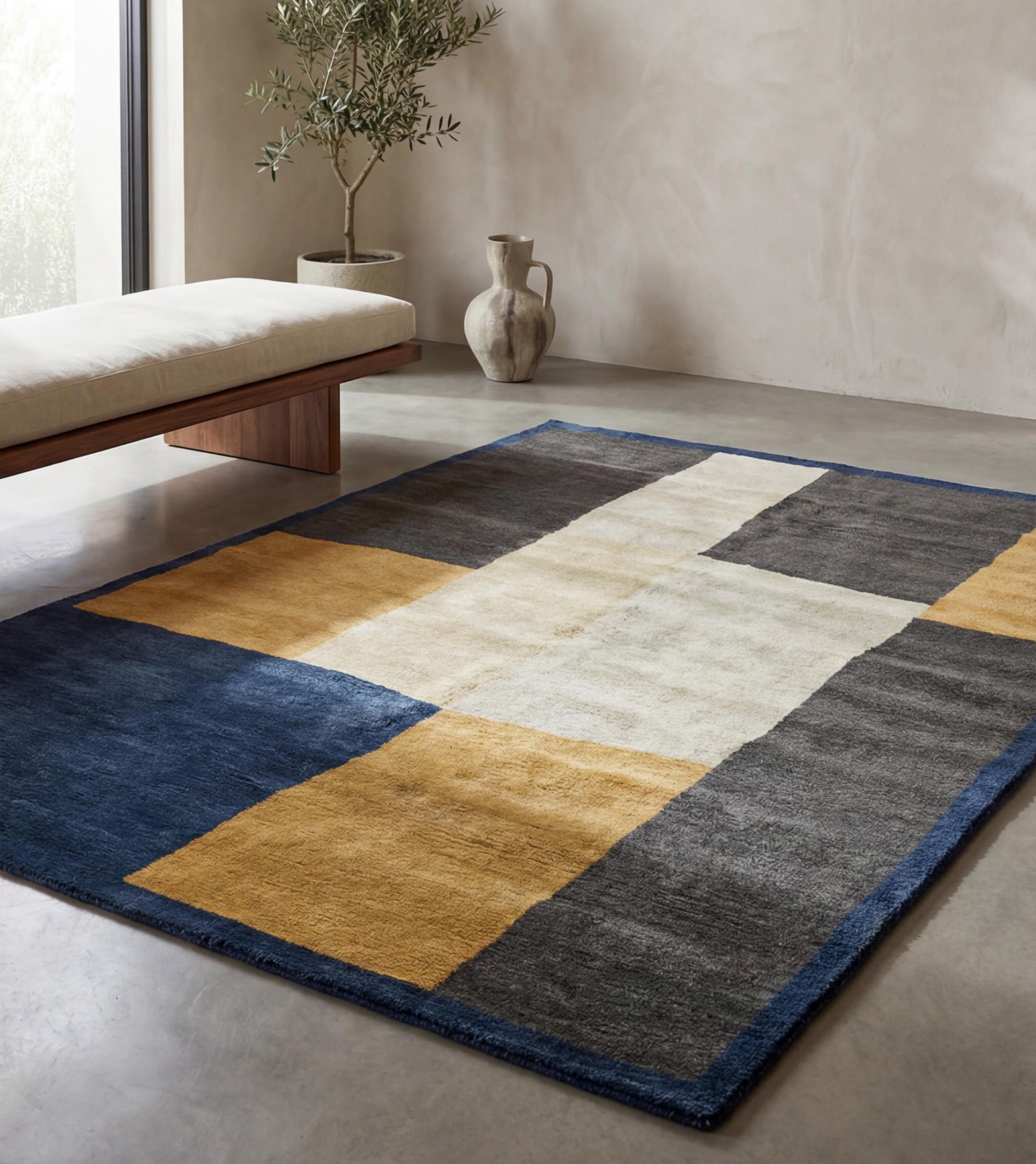 Tapete Golden Blocks