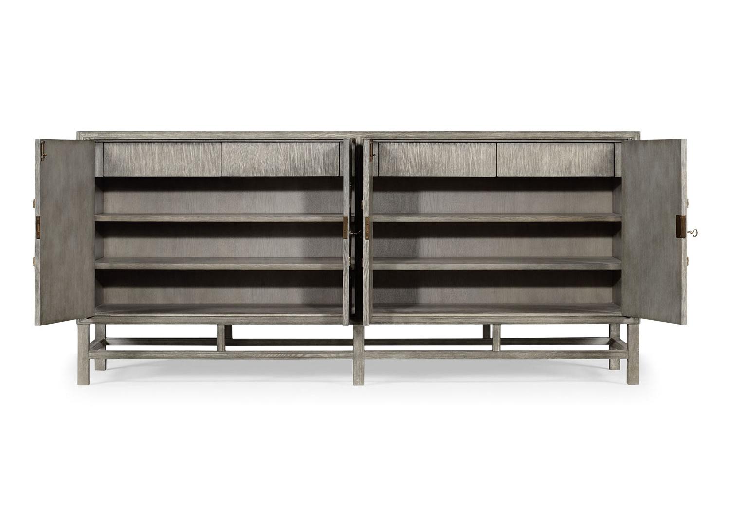 Aparador Hewlett com Bronze Greyed Oak