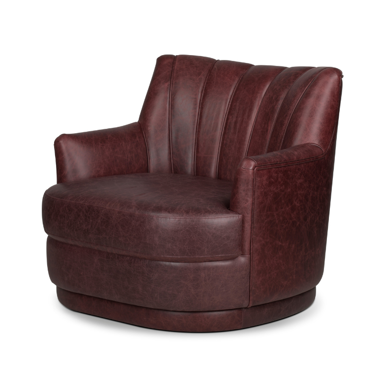 Sofá Individual em Pele