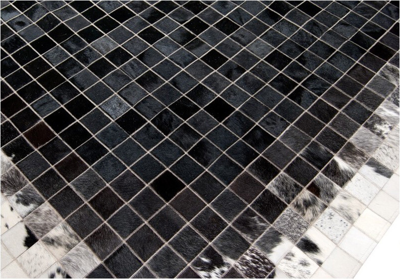 Tapete Pele de Vaca Mosaic col.3 | Tamanho: 160 × 230 cm