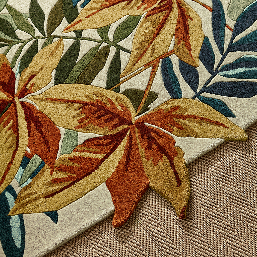 Tapete Robin's Wood Castanho Ferrugem