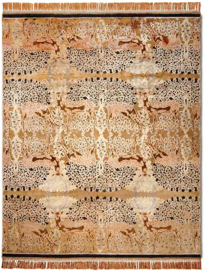 Tapete Deer Soft Tecido à Mão | Tamanho: 170 × 240 cm