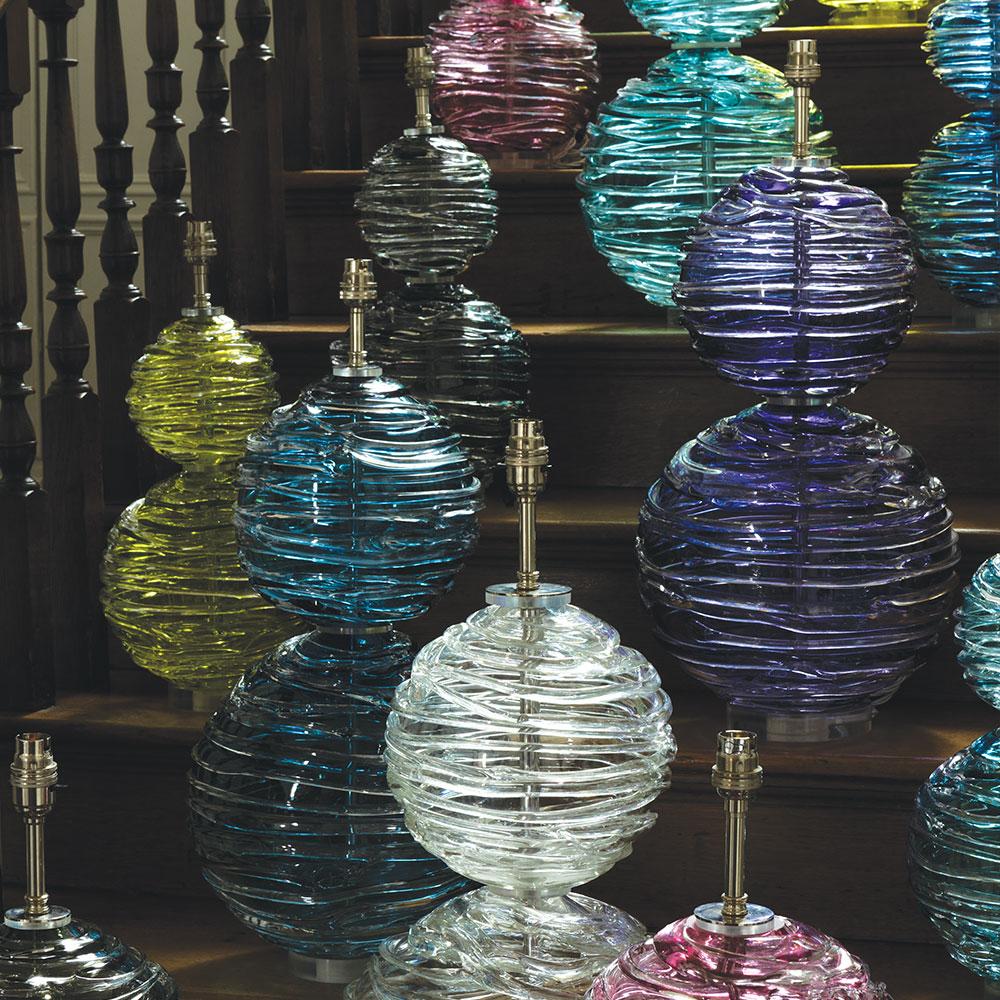 Candeeiro de Mesa Alfie Steel Blue