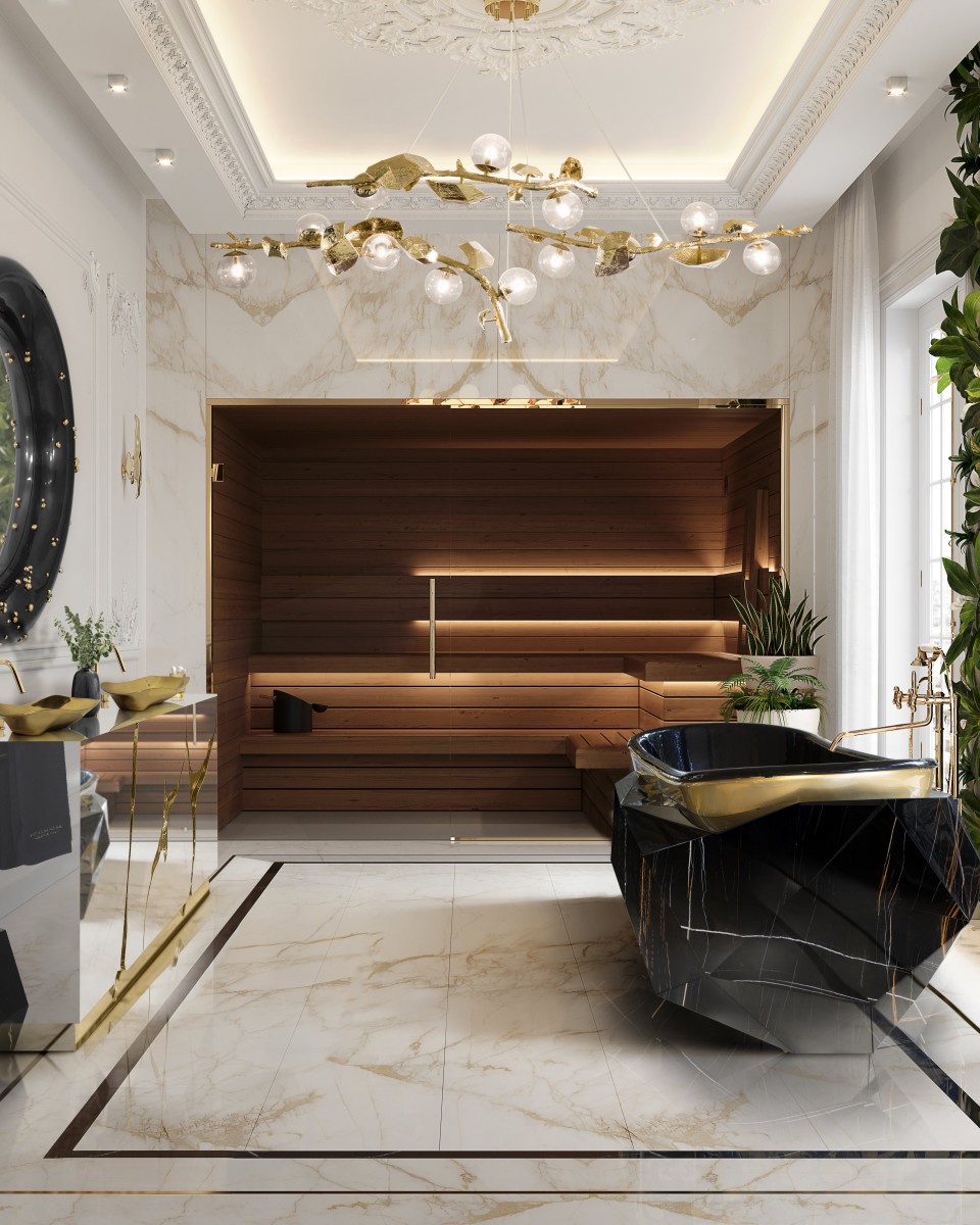 Banheira Gemstone mármore falso - 1