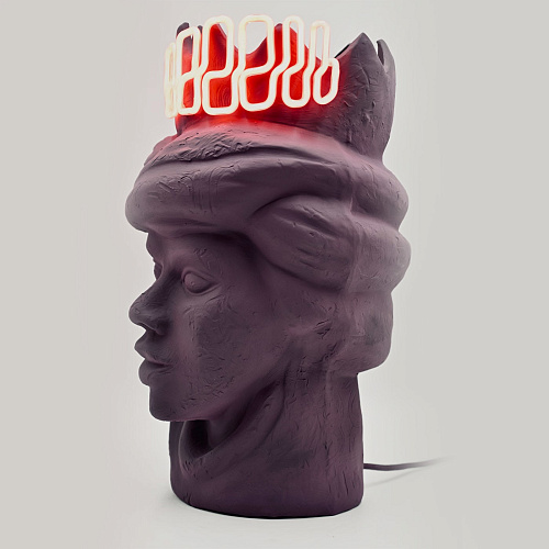 Escultura artesanal Moor's Head Neo