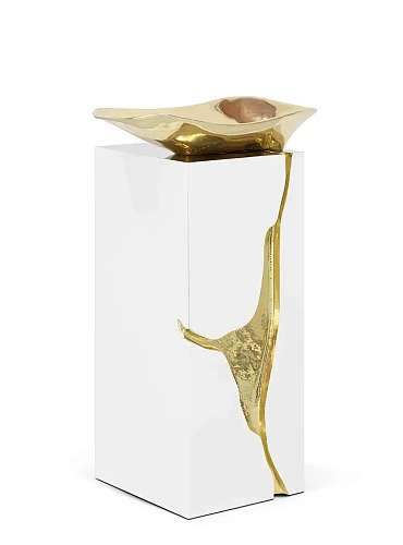 Lavatório de coluna Crystal Flow