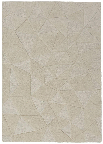 Tapete Mosaico de Triângulos Bege