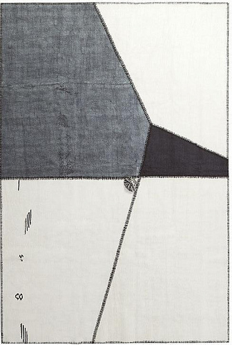 Tapete White For Three Patchwork Cânhamo