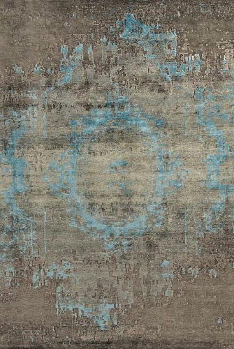 Tapete Feito à Mão Seda de Bambu Indiano