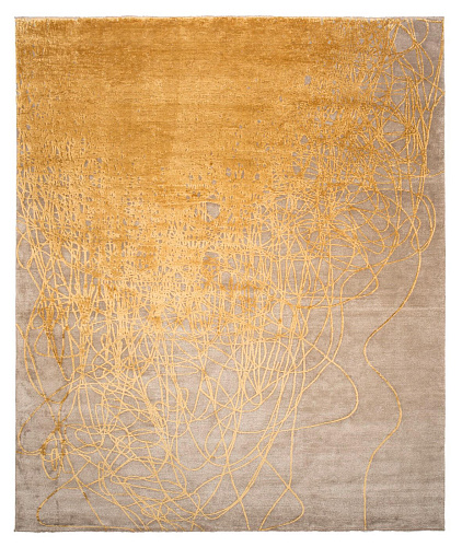 Tapete Tohuwabohu Amarelo Cinzento