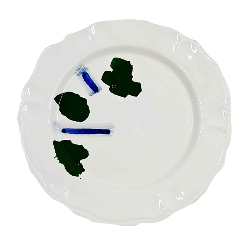 Prato cerâmico artesanal