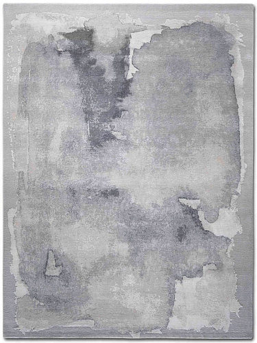 Tapete Mono Cinzento Luxury Feito à Mão