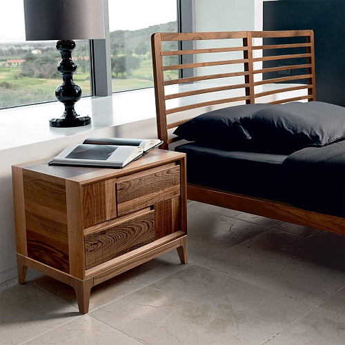 Mesa de Cabeceira Trama e ordito Castanha