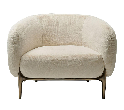 Poltrona Decor Blanca Marfim