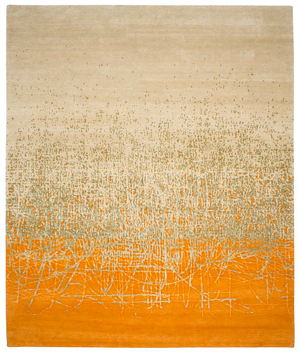 Tapete Ballpoint Art 5 Bege Amarelo