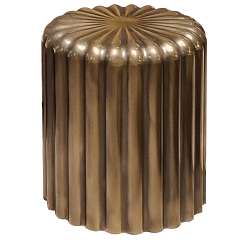 Tamborete Bronzeado Babylon