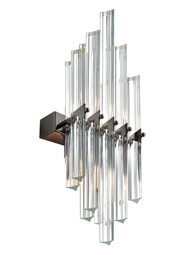 Aplique de Parede Vela Dark Nickel Triedro