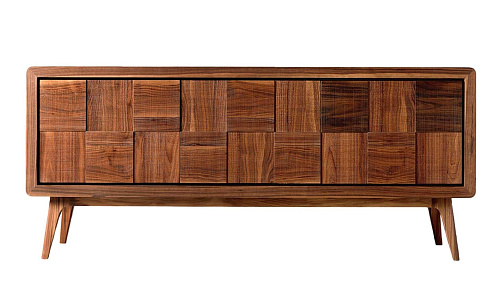 Aparador Artes quadrado castanho