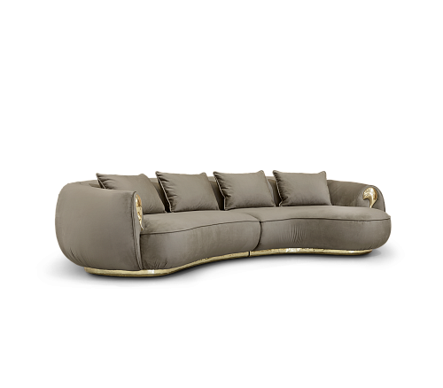 Sofá Curvo Luxe Solara