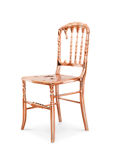 Cadeira de Destaque Empyrean Cobre