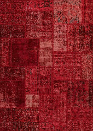 Tapete Vermelho Patchwork