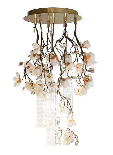 Lustre Magnolia Branco Pequeno